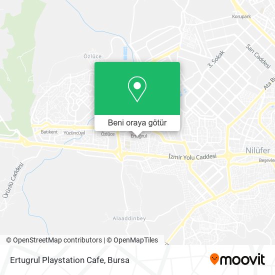 Ertugrul Playstation Cafe harita