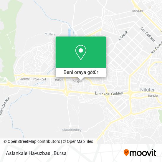 Aslankale Havuzbasi harita