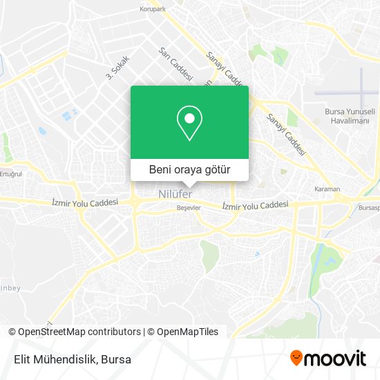 Elit Mühendislik harita