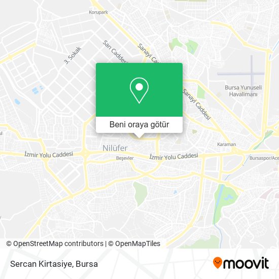 Sercan Kirtasiye harita