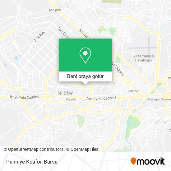 Palmiye Kuaför harita