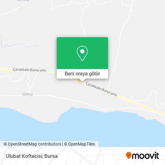 Ulubat Koftecisi harita