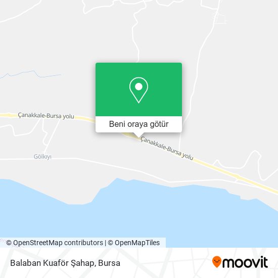 Balaban Kuaför Şahap harita