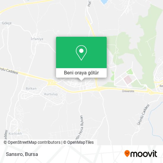 Sansıro harita