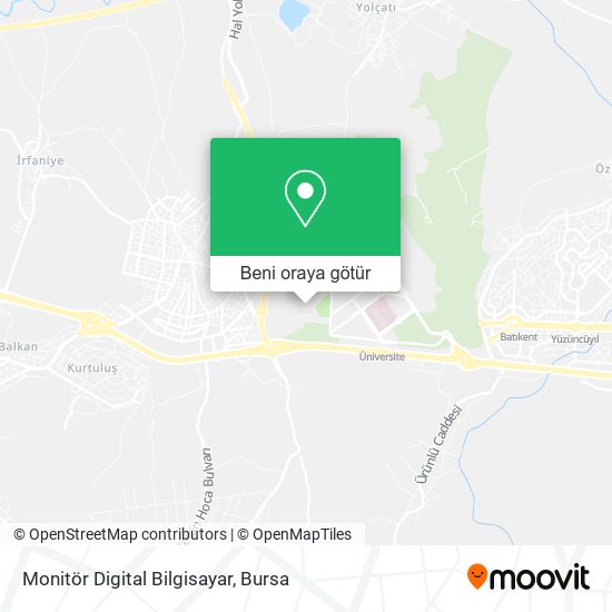 Monitör Digital Bilgisayar harita