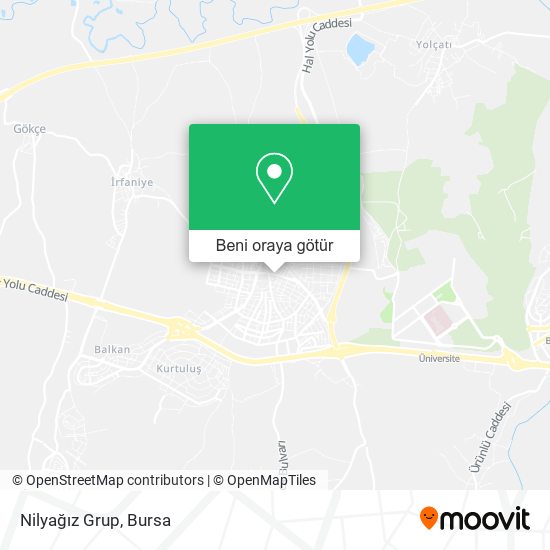 Nilyağız Grup harita