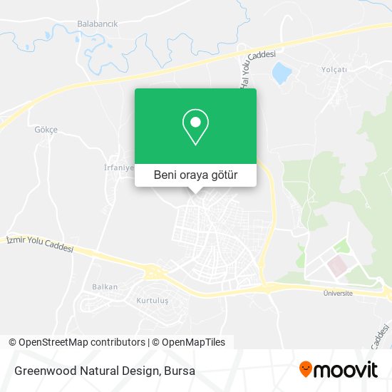 Greenwood Natural Design harita