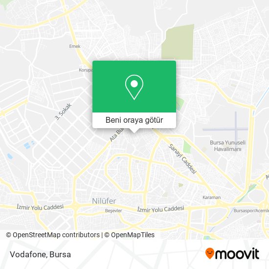 Vodafone harita