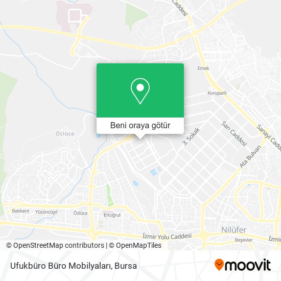 Ufukbüro Büro Mobilyaları harita