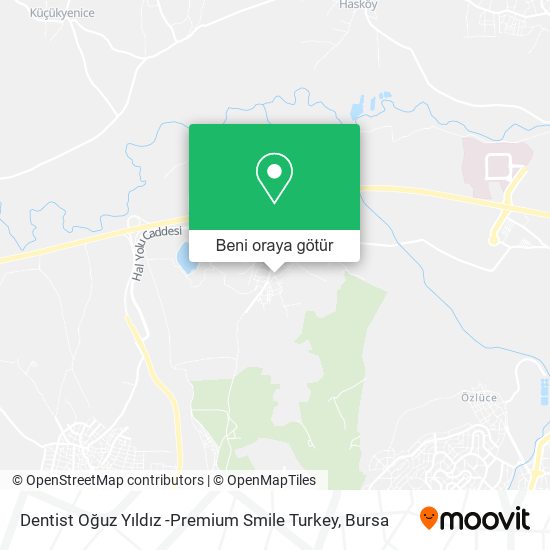 Dentist Oğuz Yıldız -Premium Smile Turkey harita