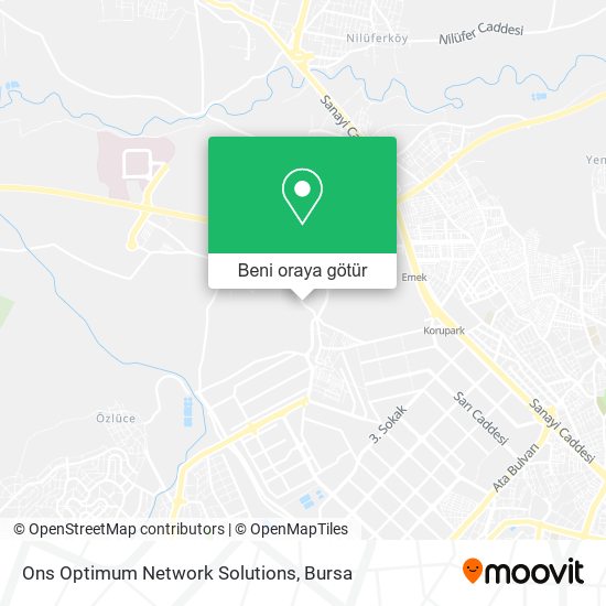 Ons Optimum Network Solutions harita