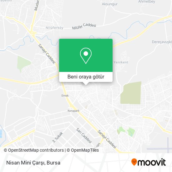 Nisan Mini Çarşı harita