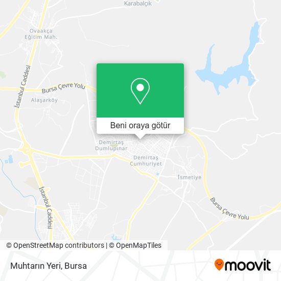 Muhtarın Yeri harita