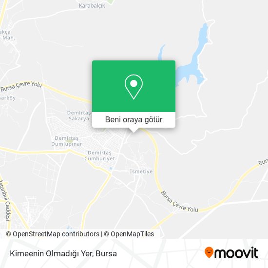 Kimeenin Olmadığı Yer harita