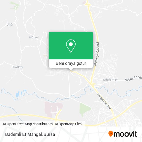 Bademli Et Mangal harita