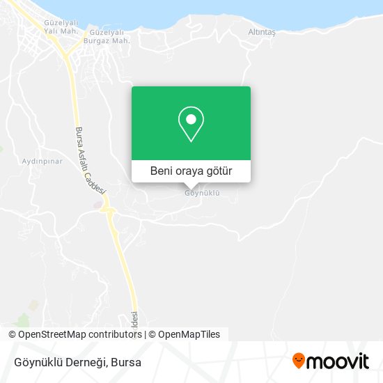 Göynüklü Derneği harita