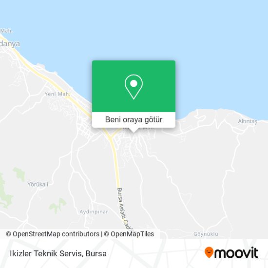 Ikizler Teknik Servis harita