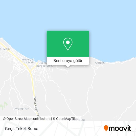 Geçit Tekel harita