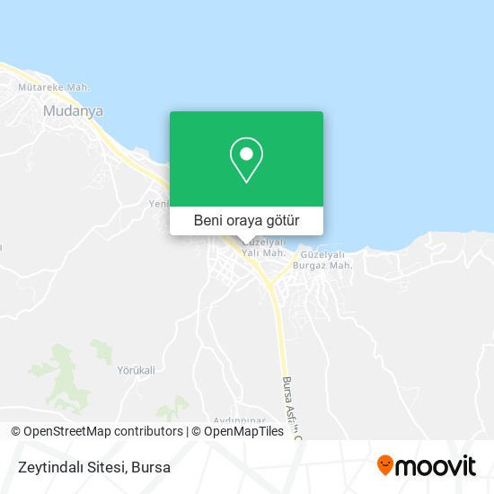Zeytindalı Sitesi harita