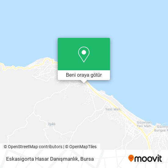 Eskasigorta Hasar Danışmanlık harita
