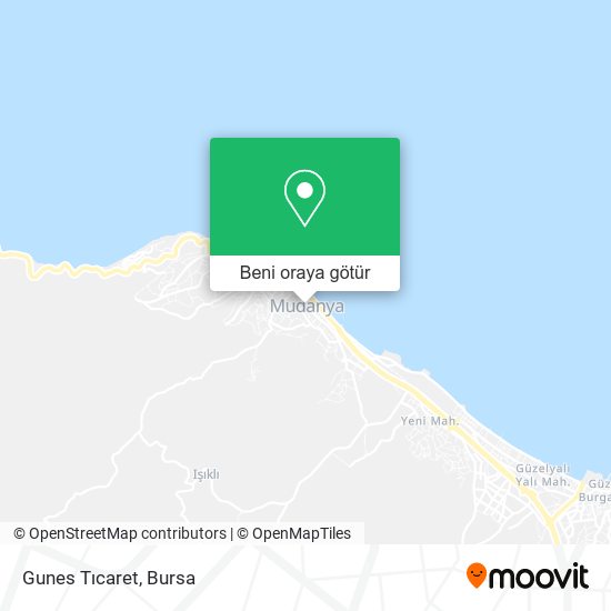 Gunes Tıcaret harita