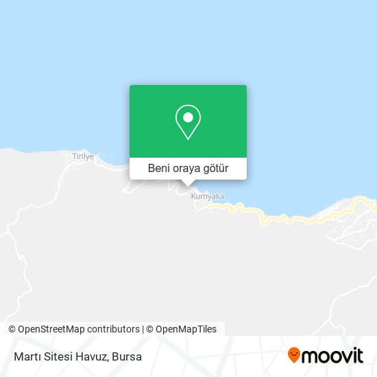 Martı Sitesi Havuz harita