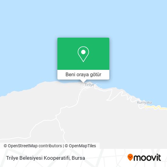 Trilye Belesiyesi Kooperatifi harita