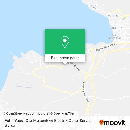 Fatih Yusuf Oto Mekanik ve Elektrik Genel Servisi harita