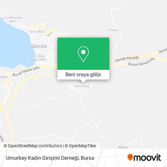 Umurbey Kadın Girişimi Derneği harita