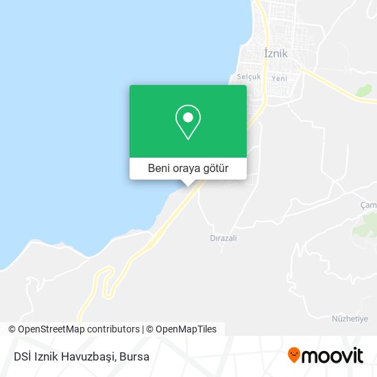 DSİ Iznik Havuzbaşi harita