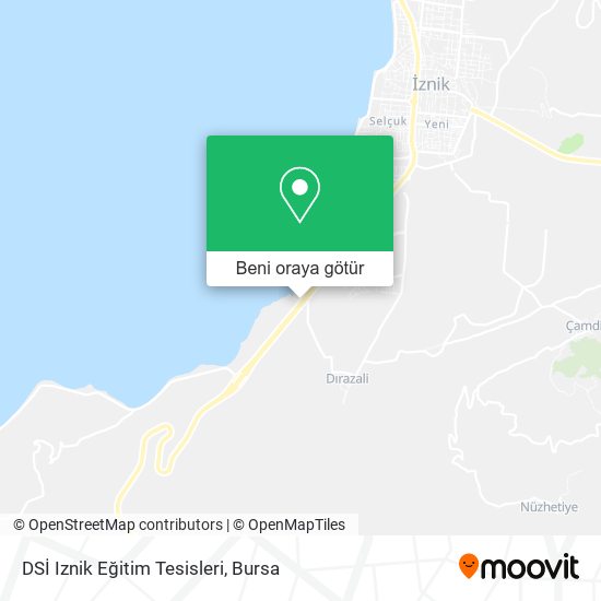 DSİ Iznik Eğitim Tesisleri harita