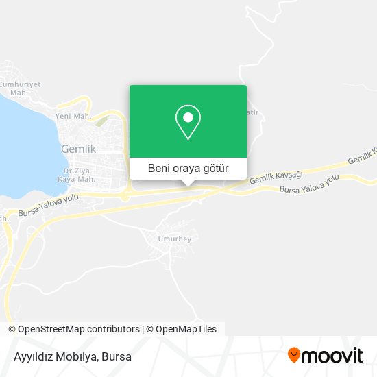 Ayyıldız Mobılya harita
