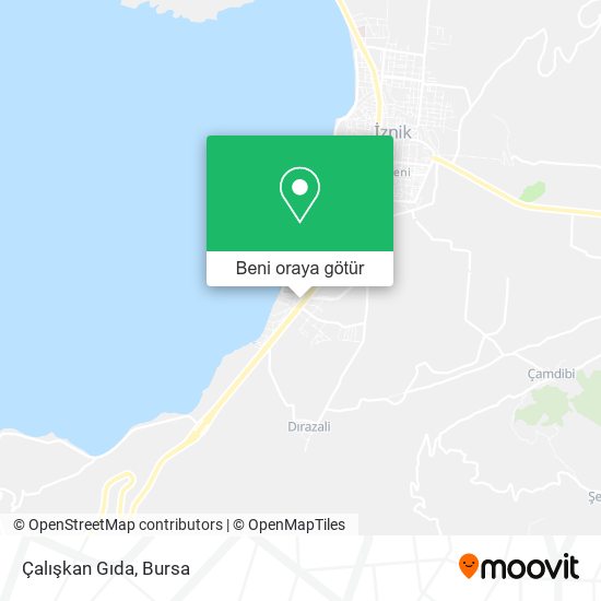 Çalışkan Gıda harita