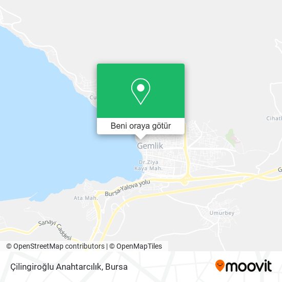 Çilingiroğlu Anahtarcılık harita