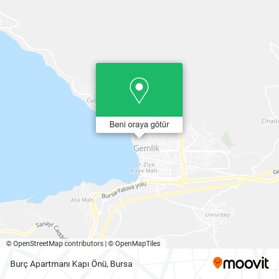 Burç Apartmanı Kapı Önü harita