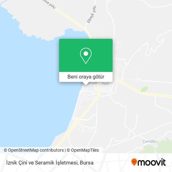İznik Çini ve Seramik İşletmesi harita
