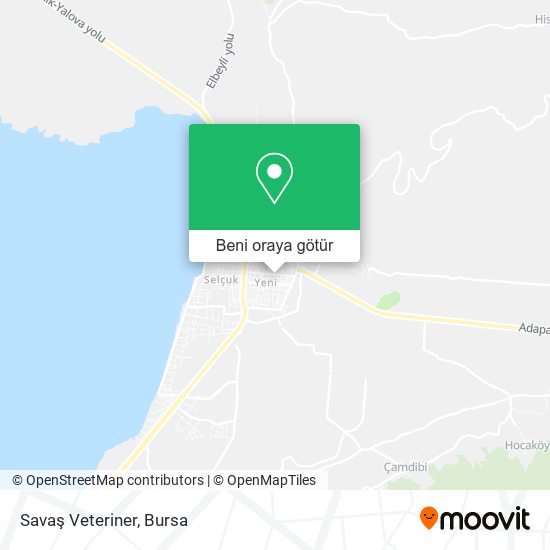 Savaş Veteriner harita