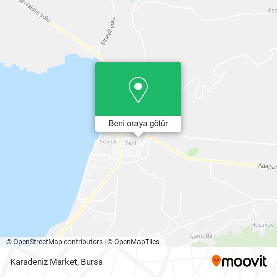 Karadeniz Market harita