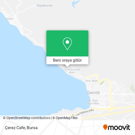 Çerez Cafe harita