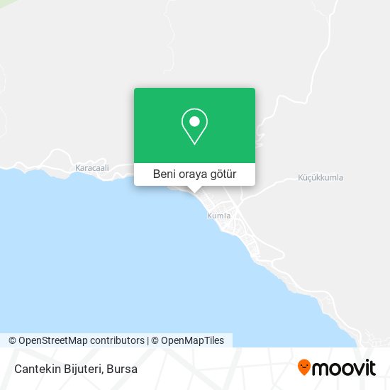 Cantekin Bijuteri harita