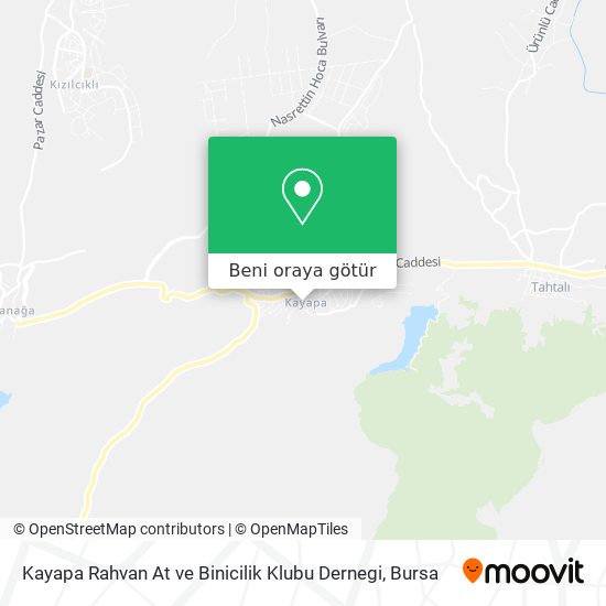 Kayapa Rahvan At ve Binicilik Klubu Dernegi harita