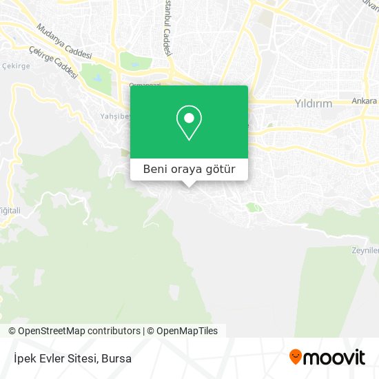 İpek Evler Sitesi harita