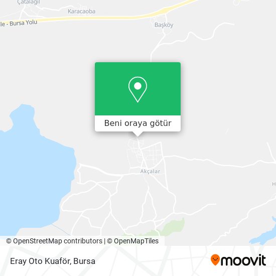 Eray Oto Kuaför harita