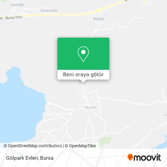 Gölpark Evleri harita
