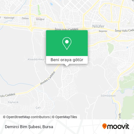 Demirci Bim Şubesi harita