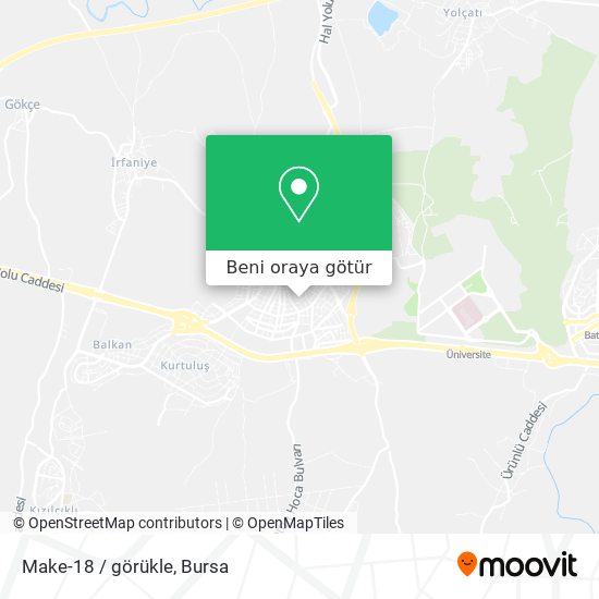 Make-18 / görükle harita