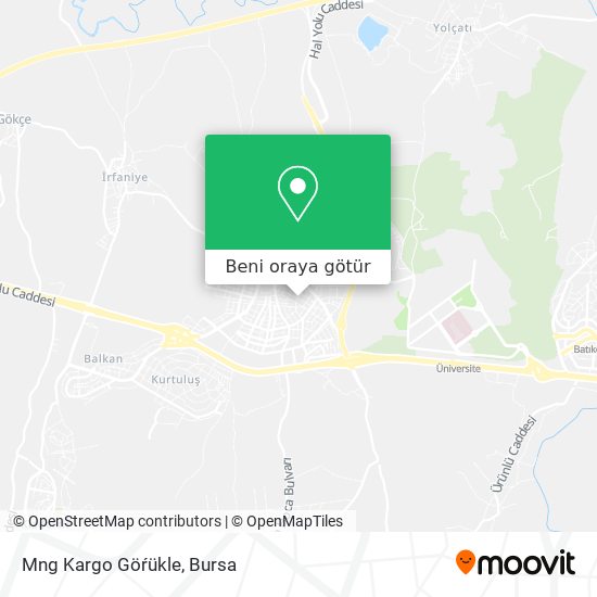 Mng Kargo Göŕükle harita