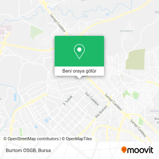 Burtom OSGB harita