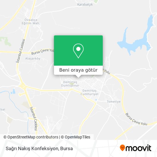 Sağrı Nakış Konfeksiyon harita