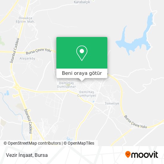 Vezir İnşaat harita